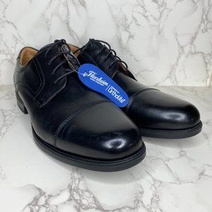 Florsheim Medfield Cap Toe Oxford Black Men's 12 D NEW